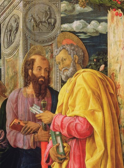 Retablo de San Zeno Maggiore, Verona, (detalle) de Andrea Mantegna
